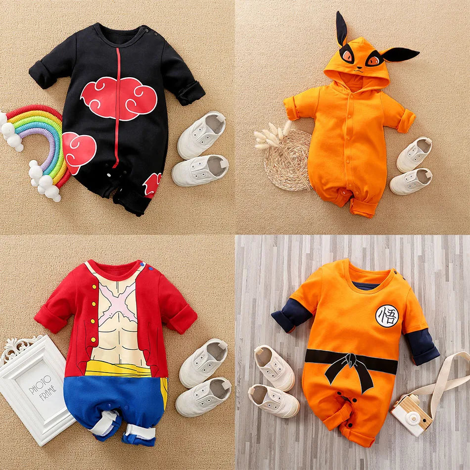 Baby Girl/Boy Cute Anime Jumpers 0-18M