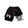 Baki Hanma Dual Layer Gym Shorts